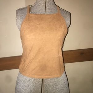 Suede Tank top